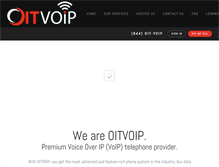 Tablet Screenshot of oitvoip.com